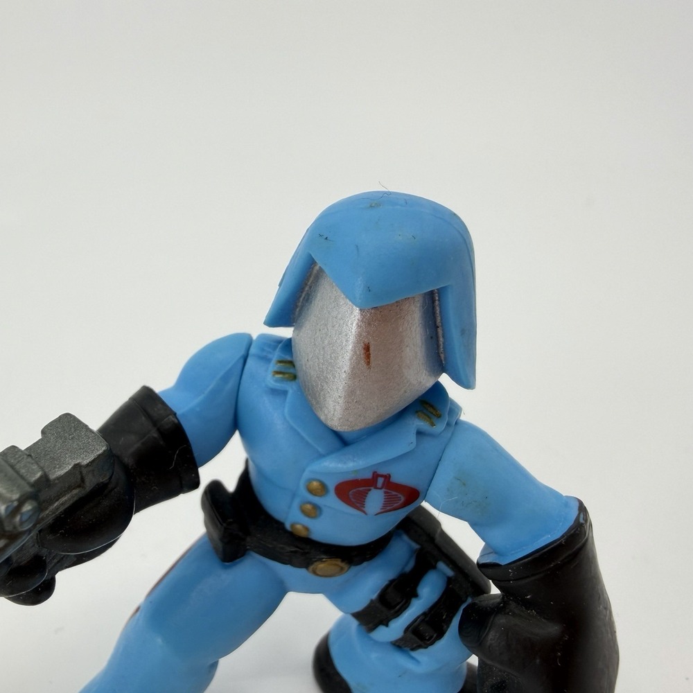 GI JOE 2009 Combat Heroes COBRA COMMANDER complete 1983 1984 vintage style squad - Picture 2 of 5